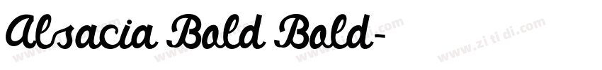 Alsacia Bold Bold字体转换 Alsacia Bold Bold字体转换